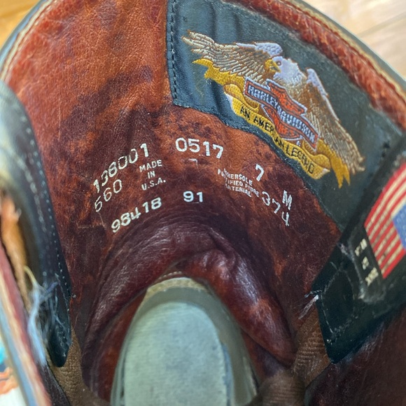 Harley Davidson ladies Moto Boots - Picture 4 of 14